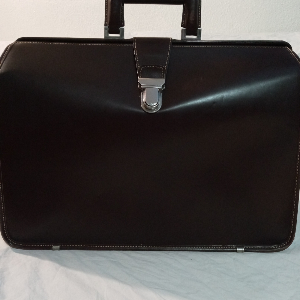 Leather Lawyers briefcase